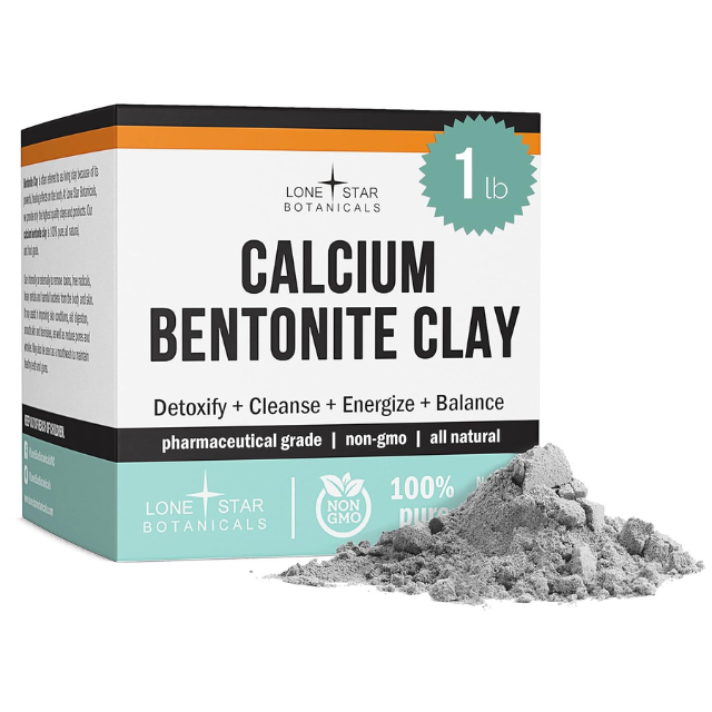 Calcium Bentonite Clay Healing Powder แคลเซียม เบนโทไนท์เคลย์
