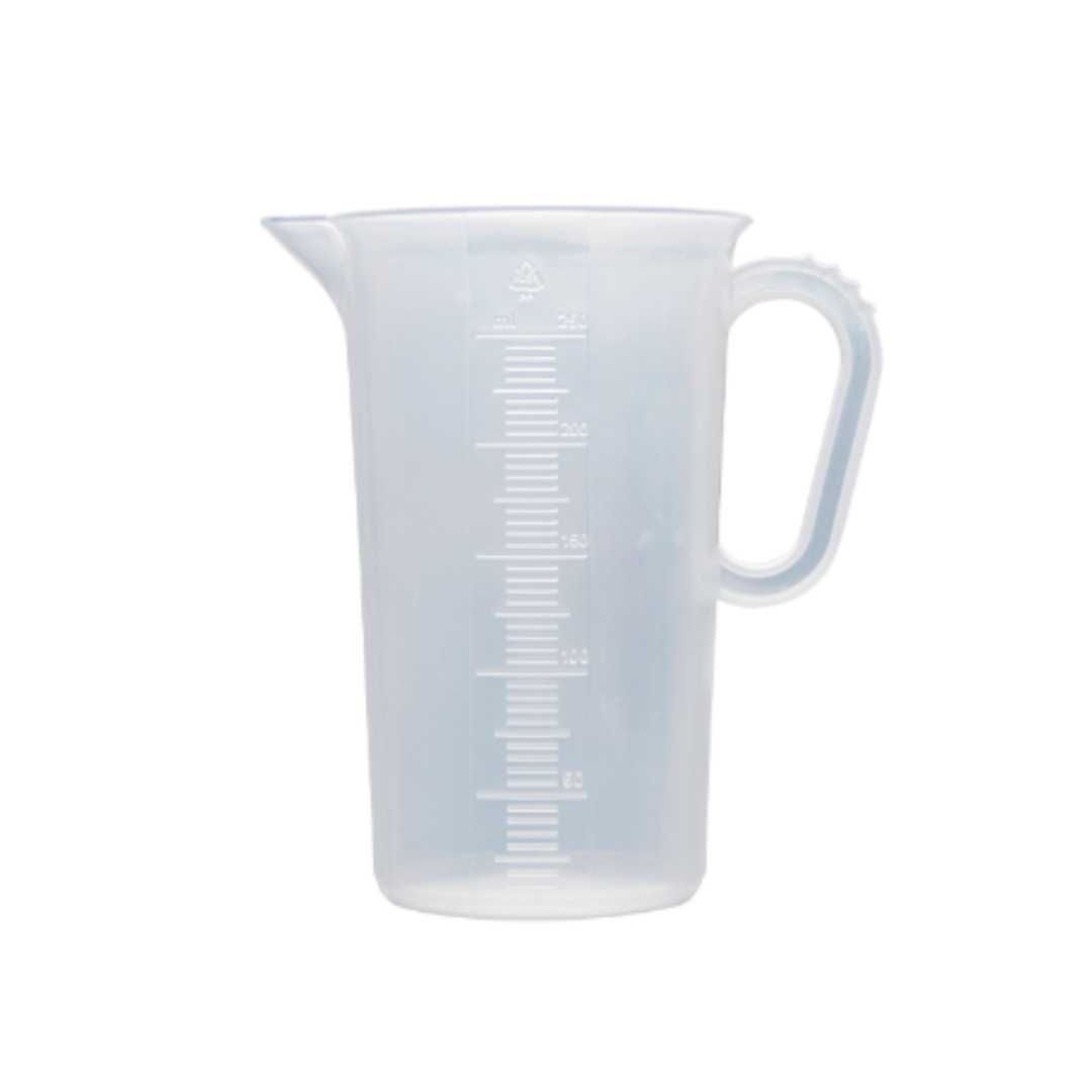 251000 POLYPROPYLENE MEASURING JUG 1/10 CLEAR 0.25 L