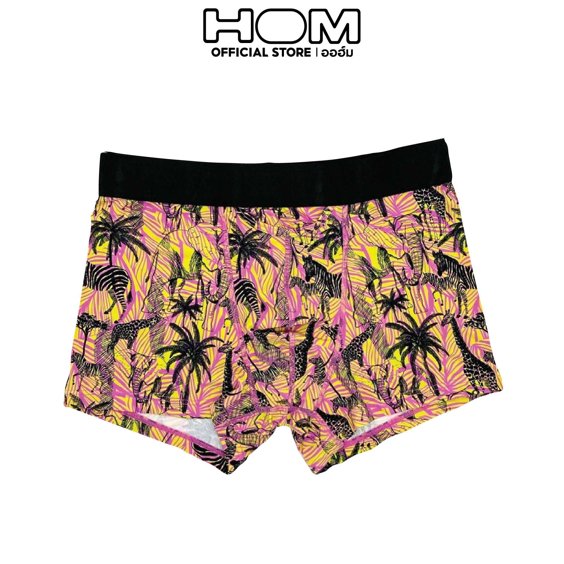 HOM (ออฮ์ม) รุ่น 402685-P0YE Palette HO1 กกน.ชาย Boxer Polyamide