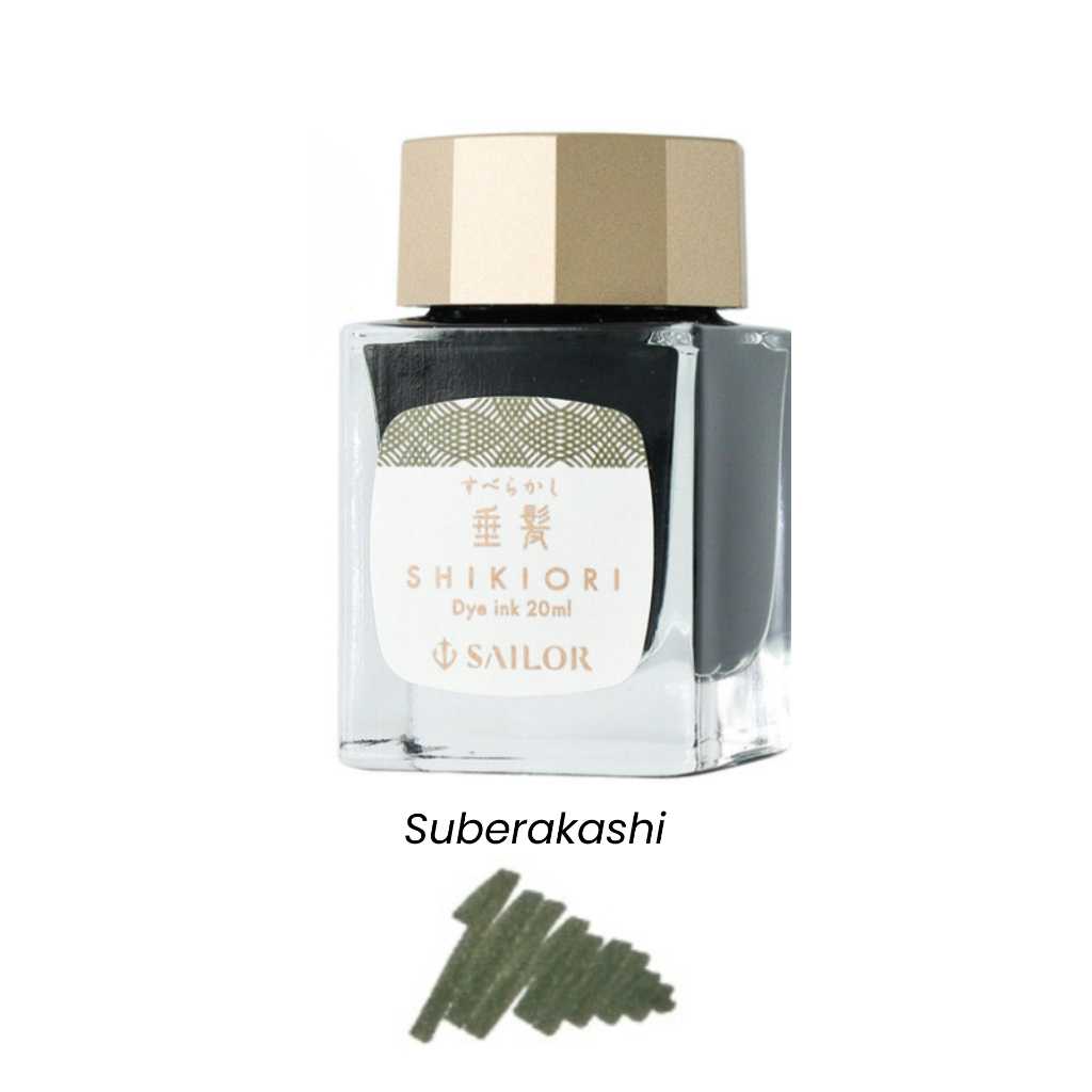 Sailor Shikiori Fountain Pen Ink Autumn Tone หมึกขวด Sailor ความจุ 20ml