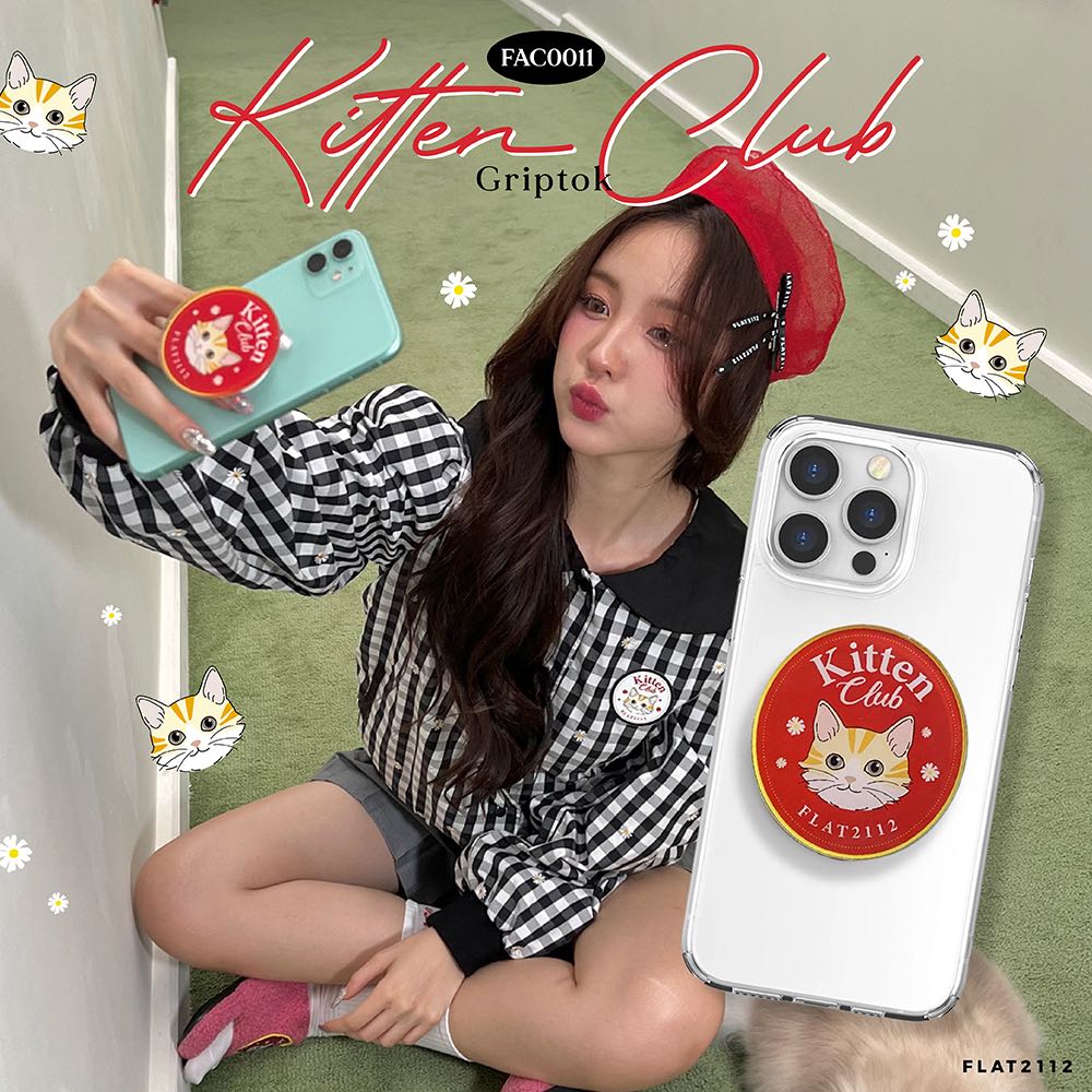 FLAT2112 FAC0011 : KITTEN CLUB GRIPTOK