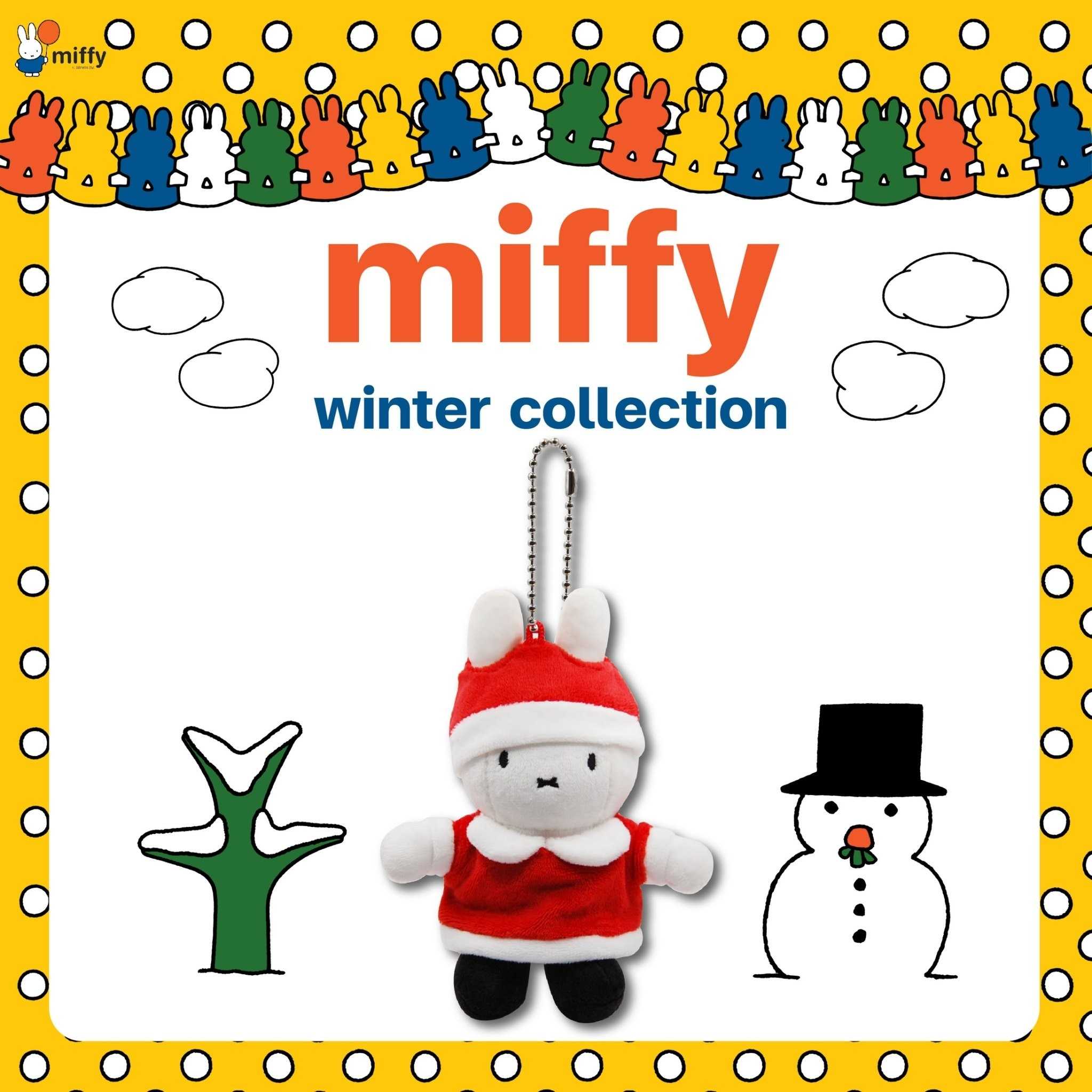 Codec Keychain Miffy Red Christmas