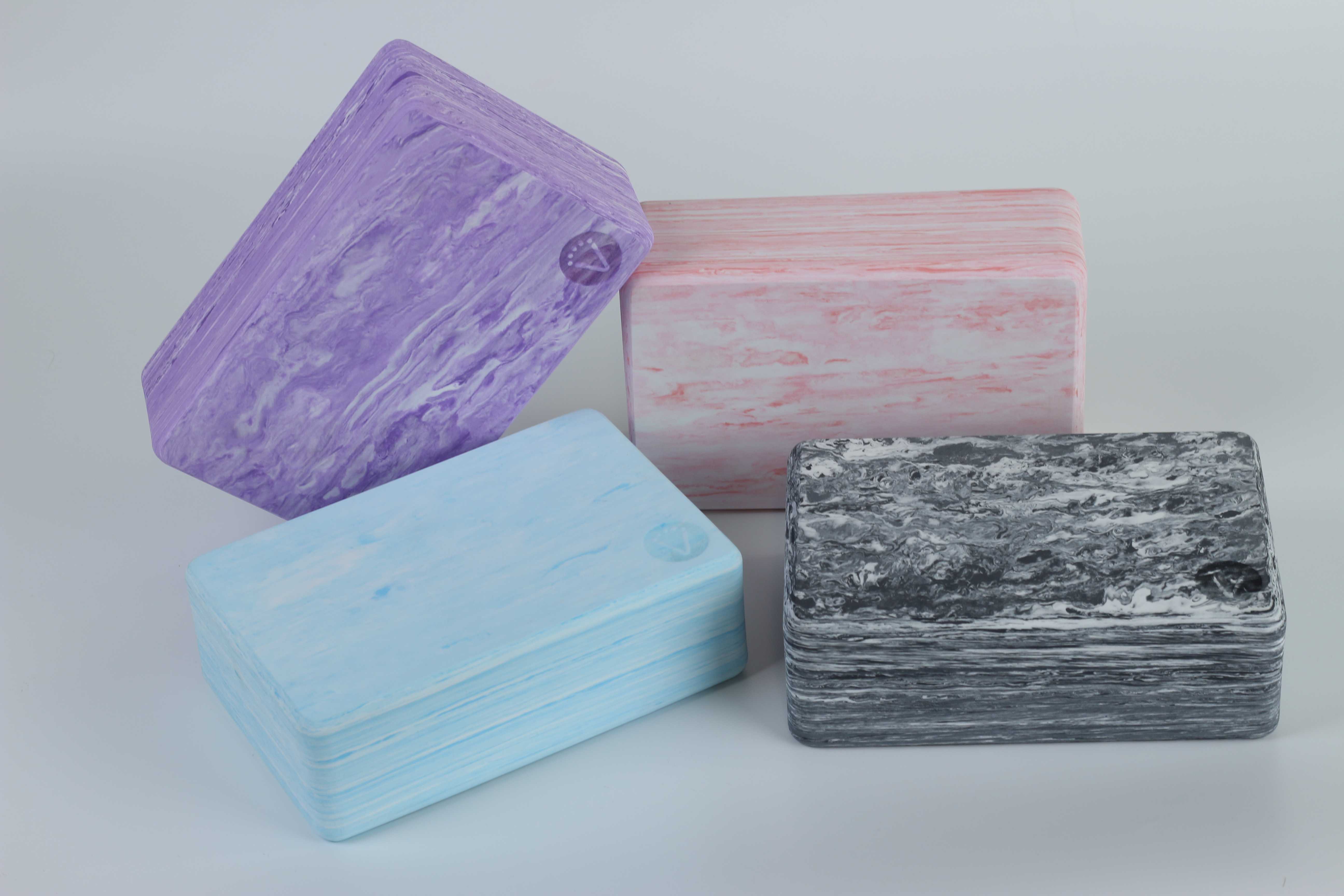 Vaken บล็อกโยคะ Vaken รุ่น Marbled Yoga Block