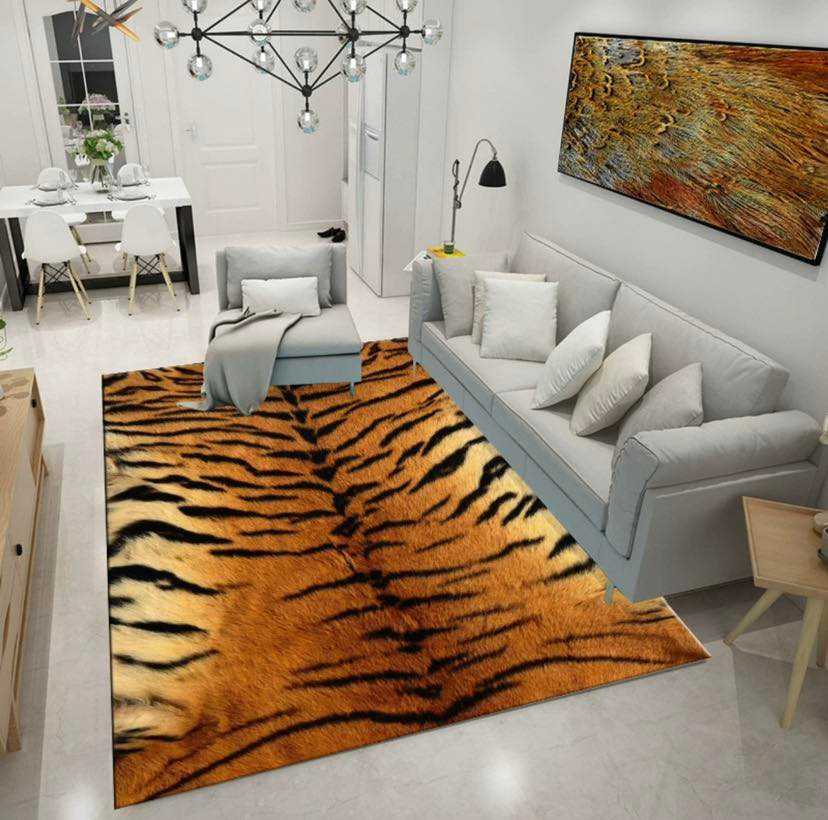 พรมแต่งบ้าน พรมปูพื้น พรมรุ่นอัดเรียบ โปรโมชั่น ขนาด 200x300cm