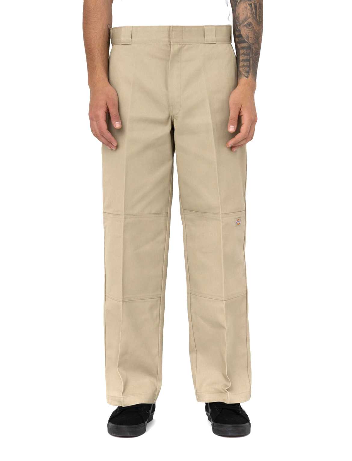 DICKIES 85283 DOUBLE KNEE LOOSE FIT WORK PANT KHAKI