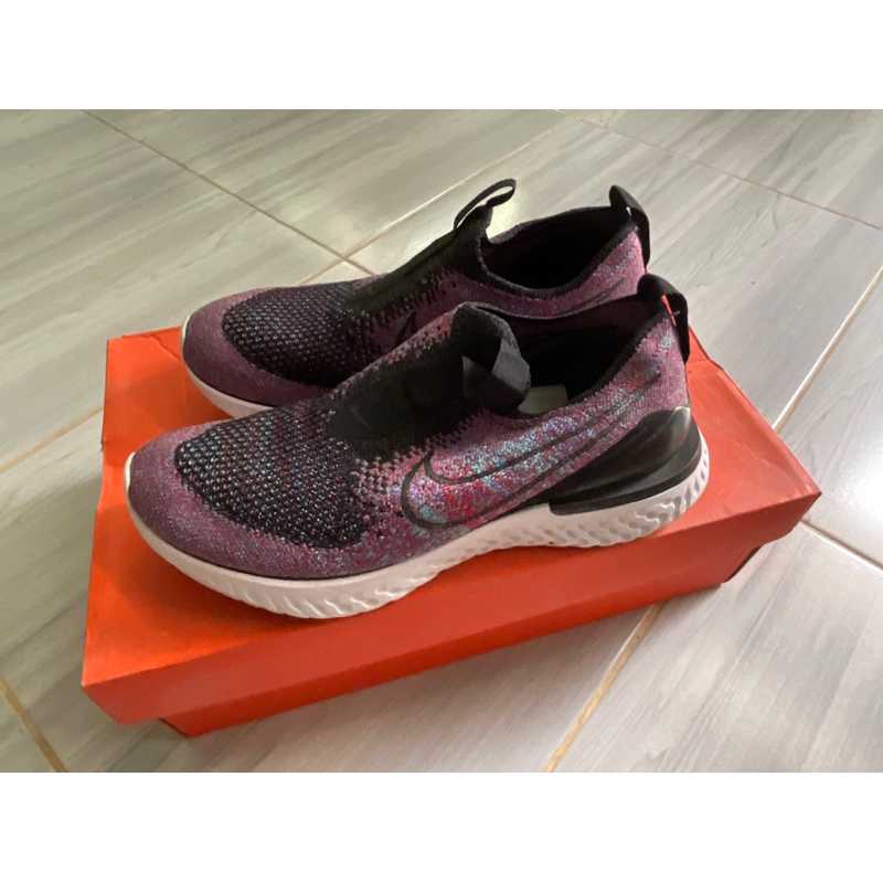 🔥used like new🔥Used รองเท้า Nike Epic Phantom React Flyknit 23.5 cm ของแท้