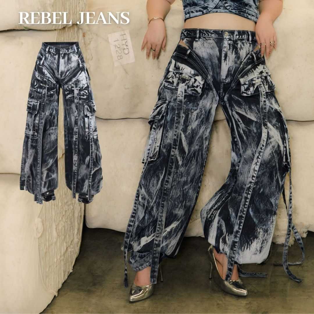 Merge Official - Rebel Jeans (พร้อมส่ง)