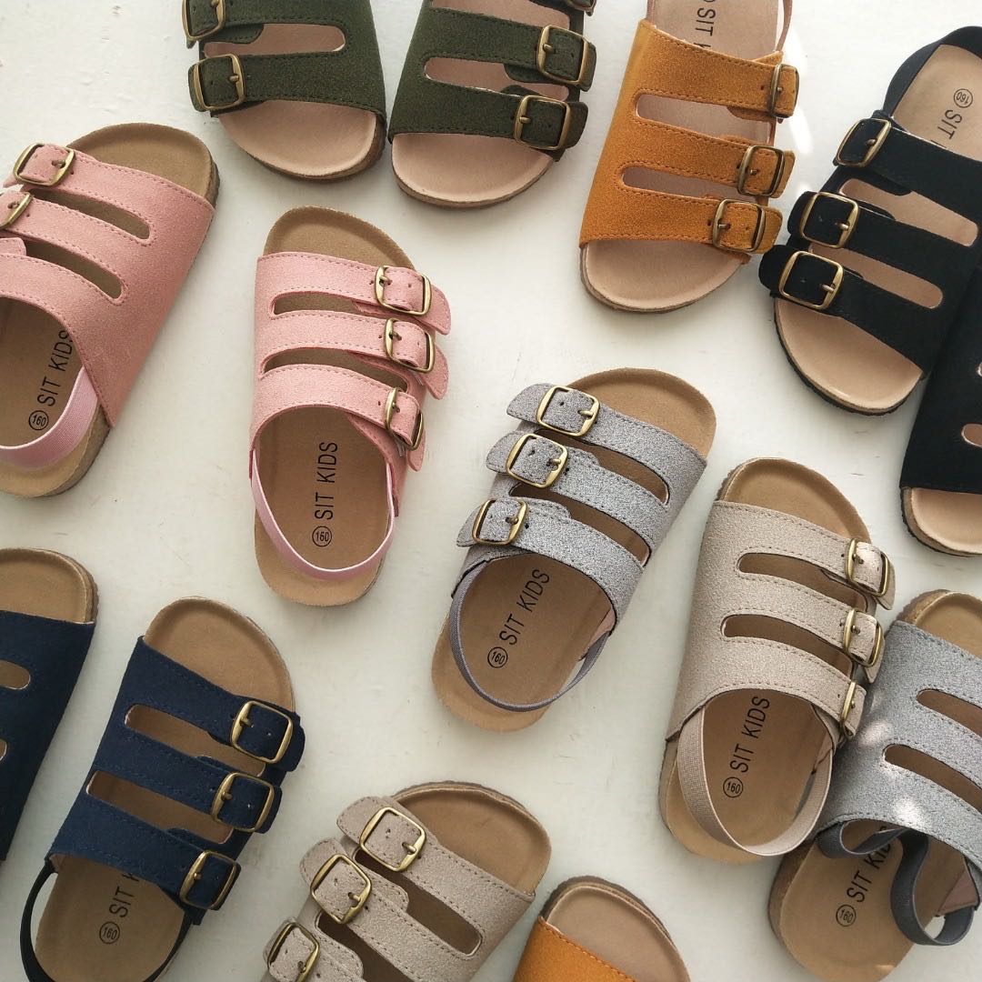 Belt Straps Sandals รองเท้า size 21cm.