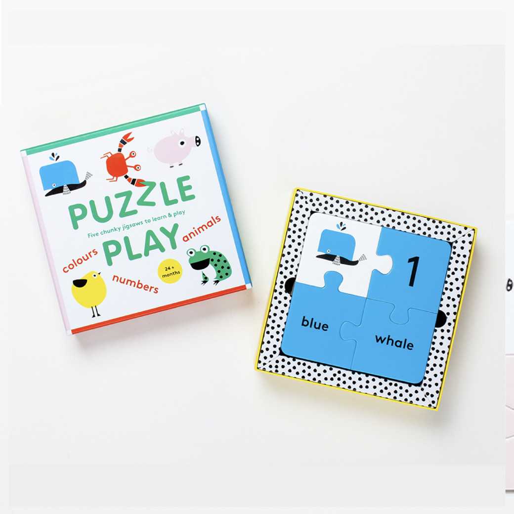 Mudpuppy Puzzle Play จิ๊กซอว์ 4 ทักษะ