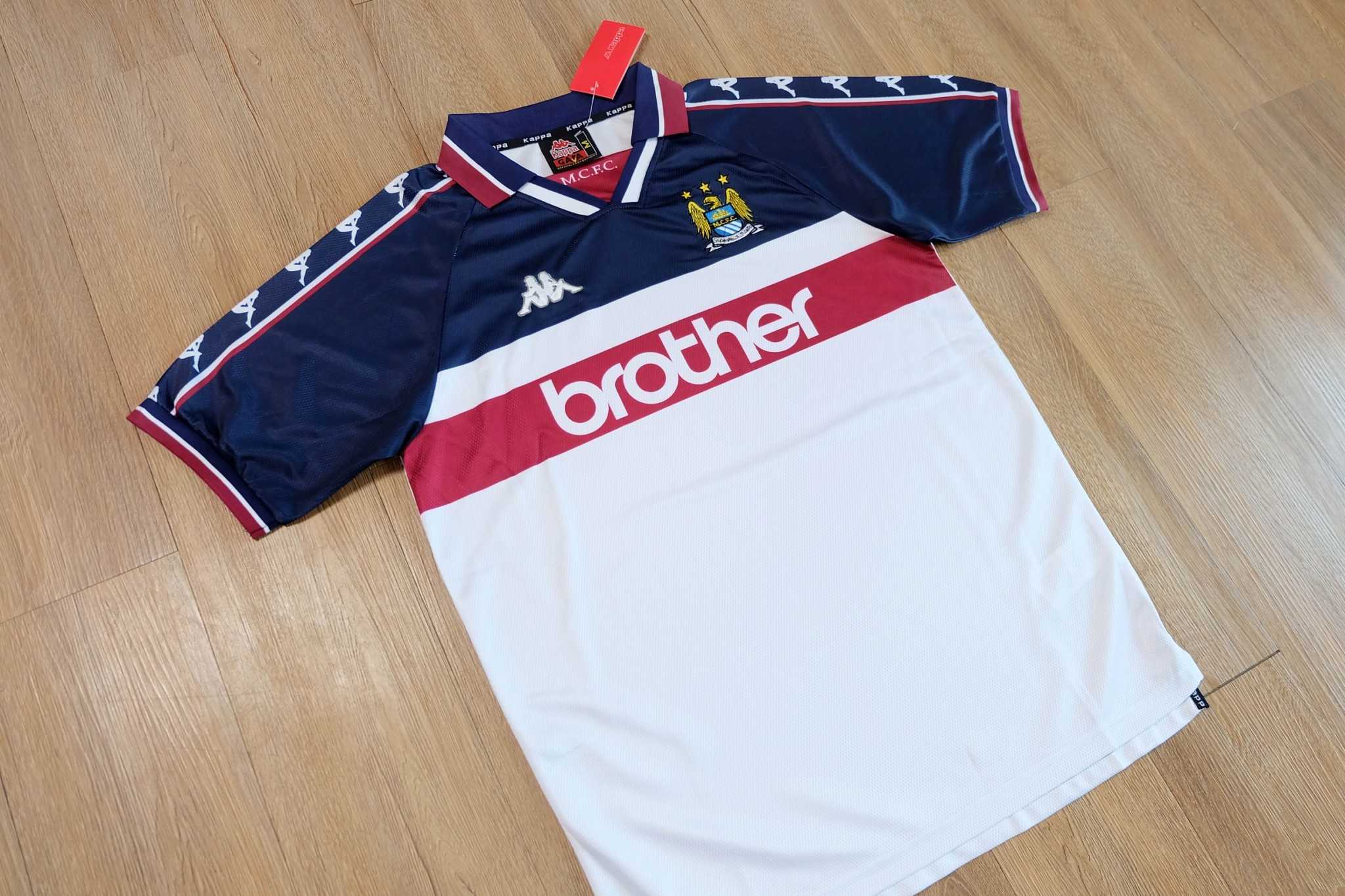 Manchester City 1997/98 Away เสื้อแมนซิตี้ย้อนยุค Brother