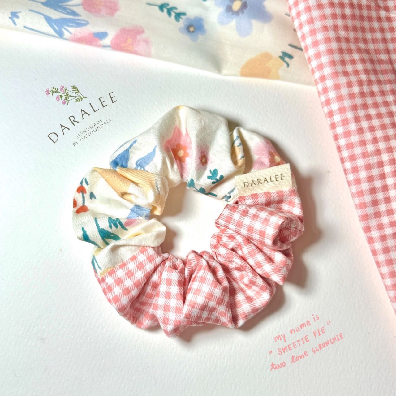 Two Tone Scrunchie | Sweetie pies Collection