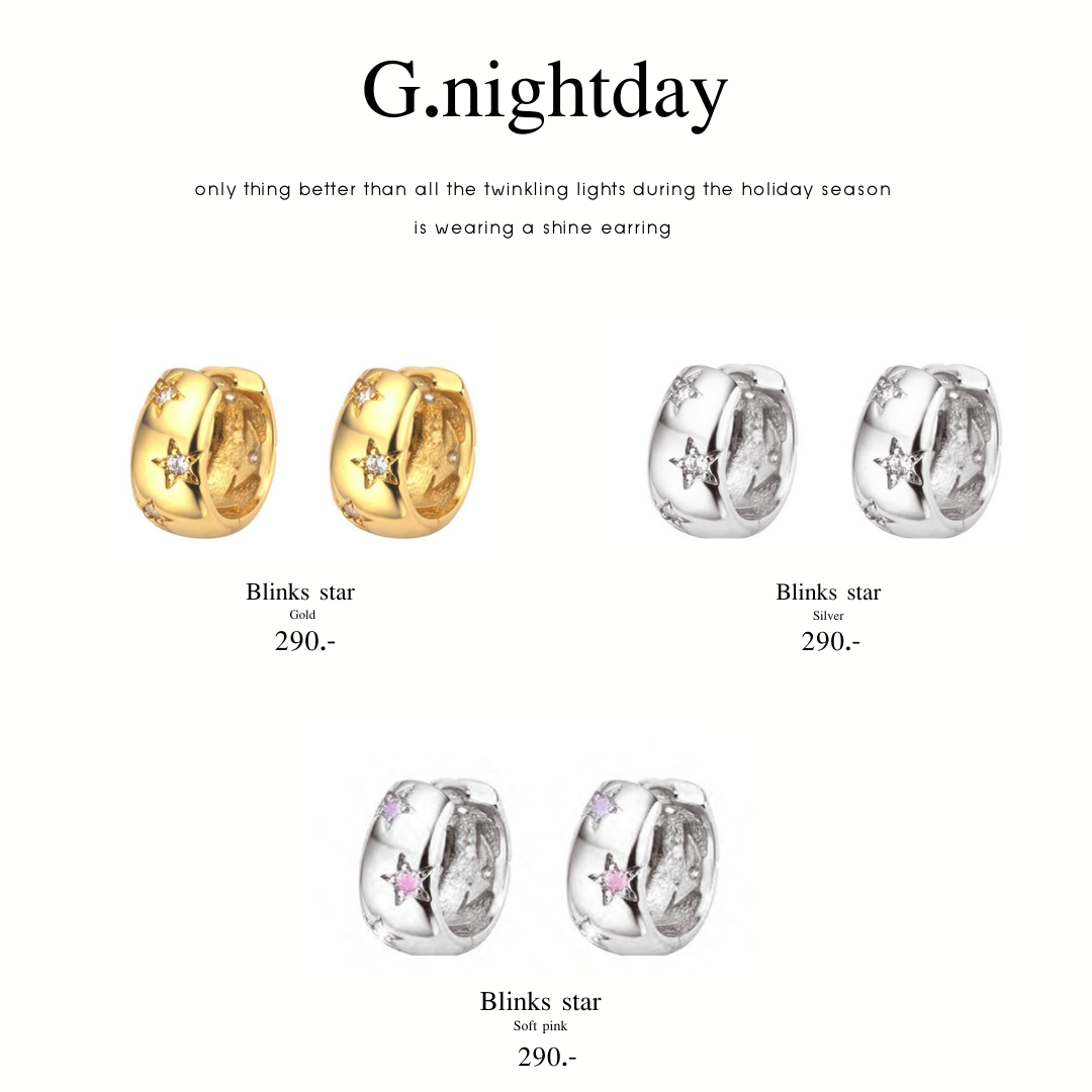 𝗕𝗹𝗶𝗻𝗸𝘀 𝘀𝘁𝗮𝗿  ต่างหู collection ใหม่ พร้อมรับปีใหม่