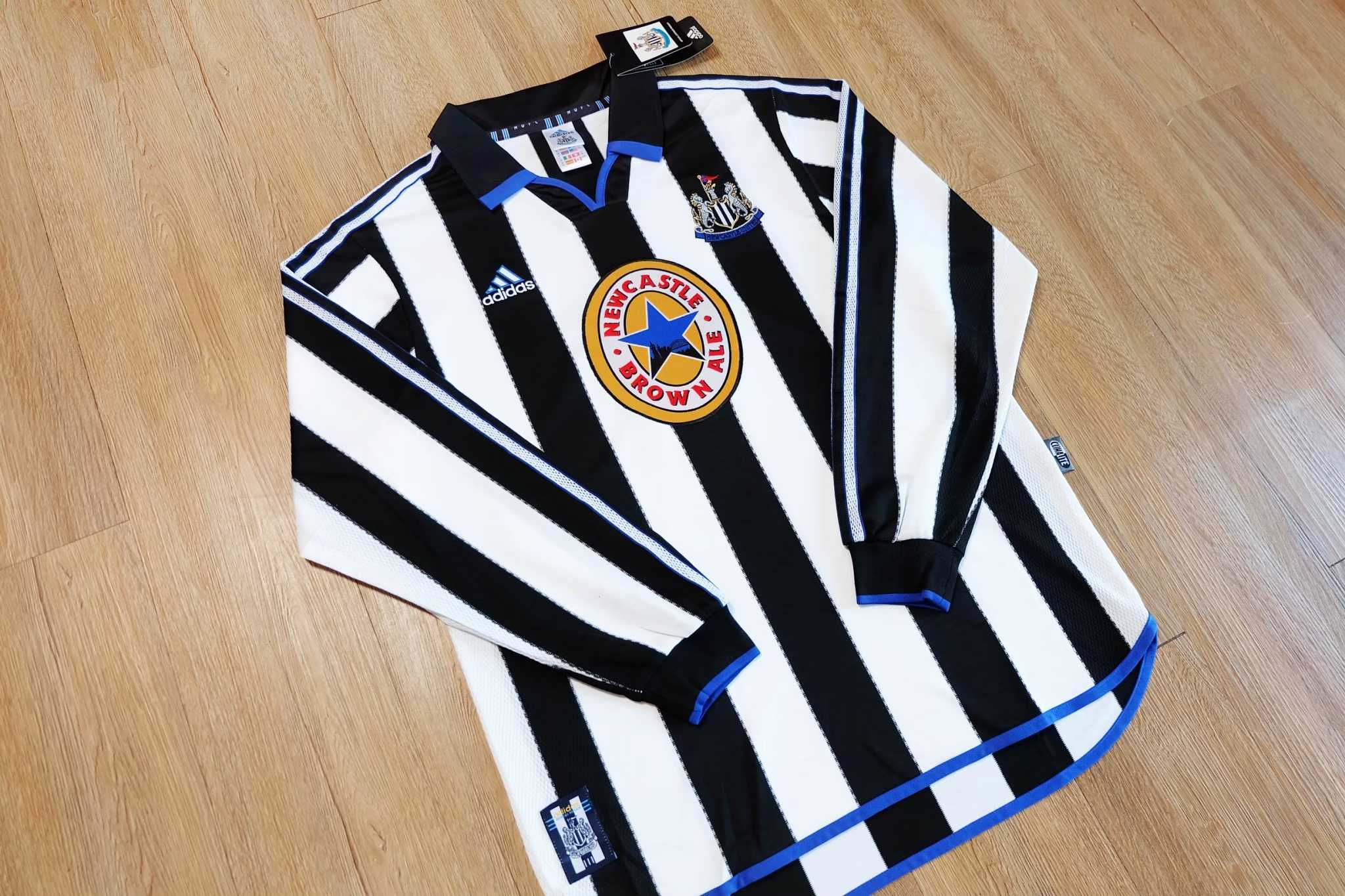 Newcastle United 1999/2000 Long Sleeve Vintage Jersey เสื้อบอลนิวคาสเซิลแขนยาวย้อนยุค