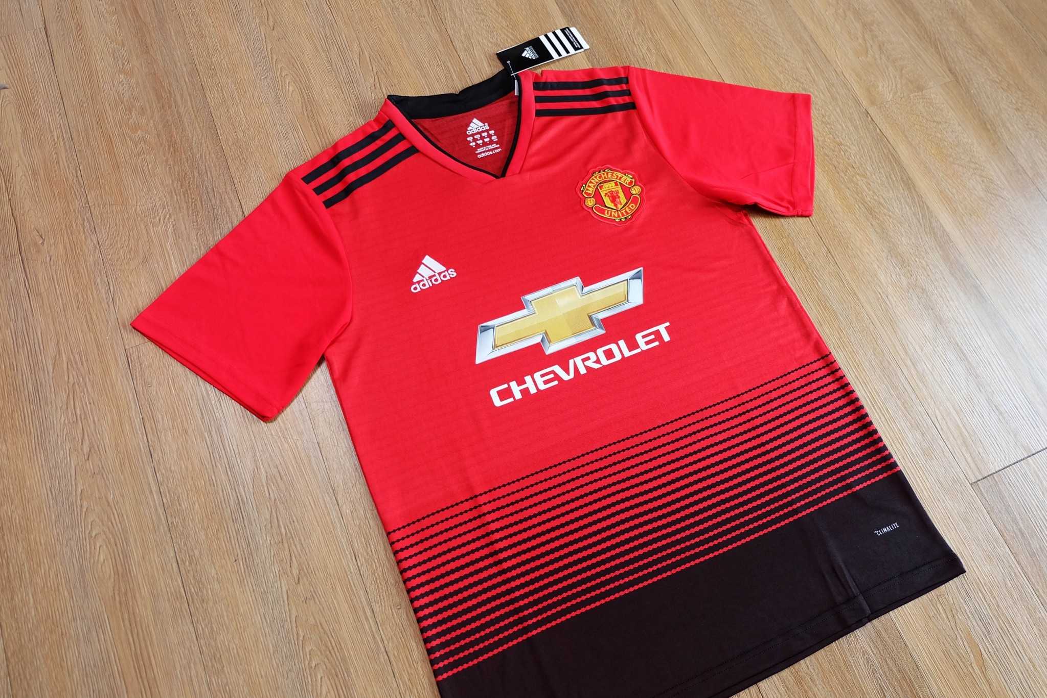 MANCHESTER UNITED 2018/19 Home Jersey เสื้อแมนยูย้อนยุค Chevrolet