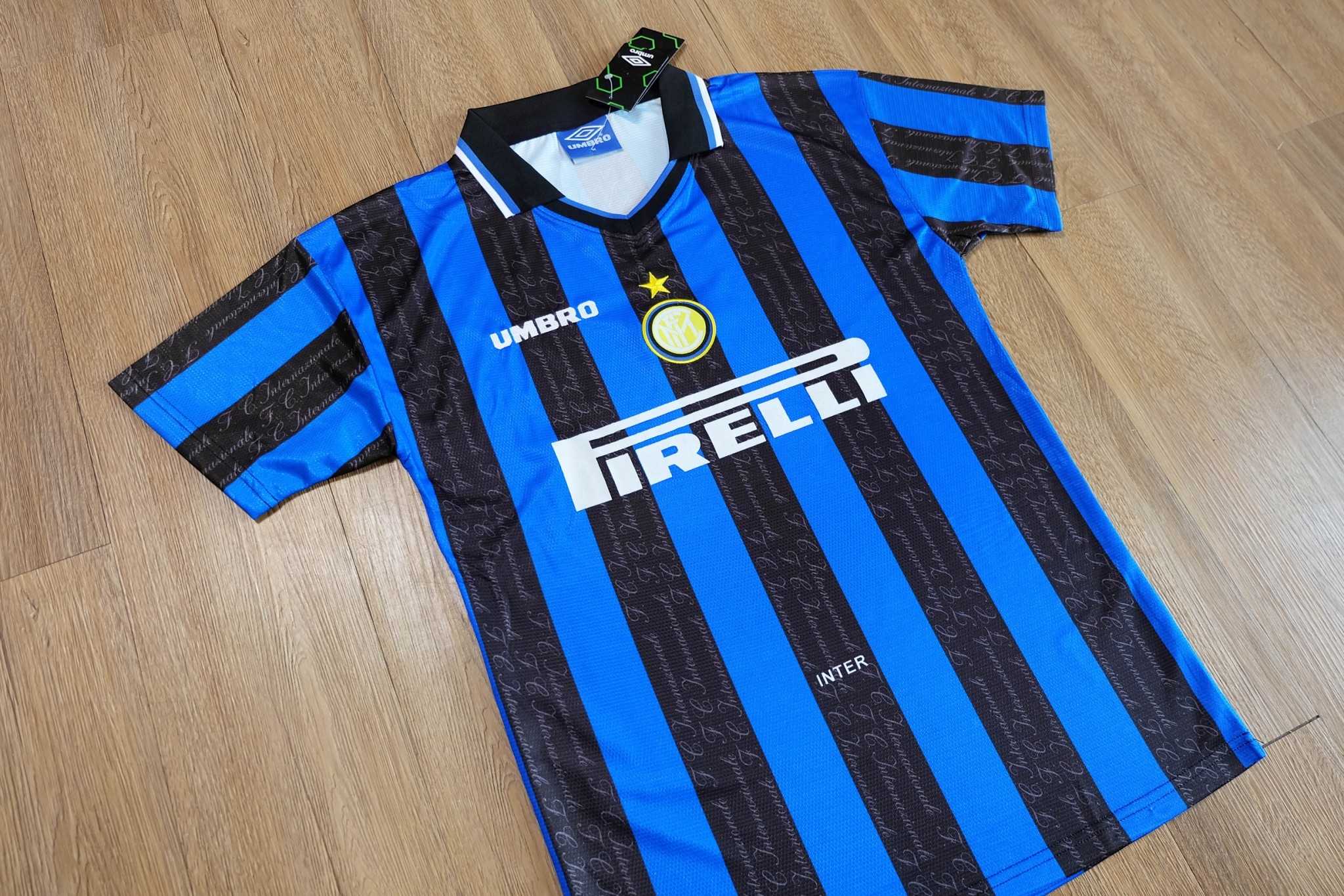 Inter Milan 1997/98 Home Vintage Jersey เสื้ออินเตอร์มิลาน PIRELLI