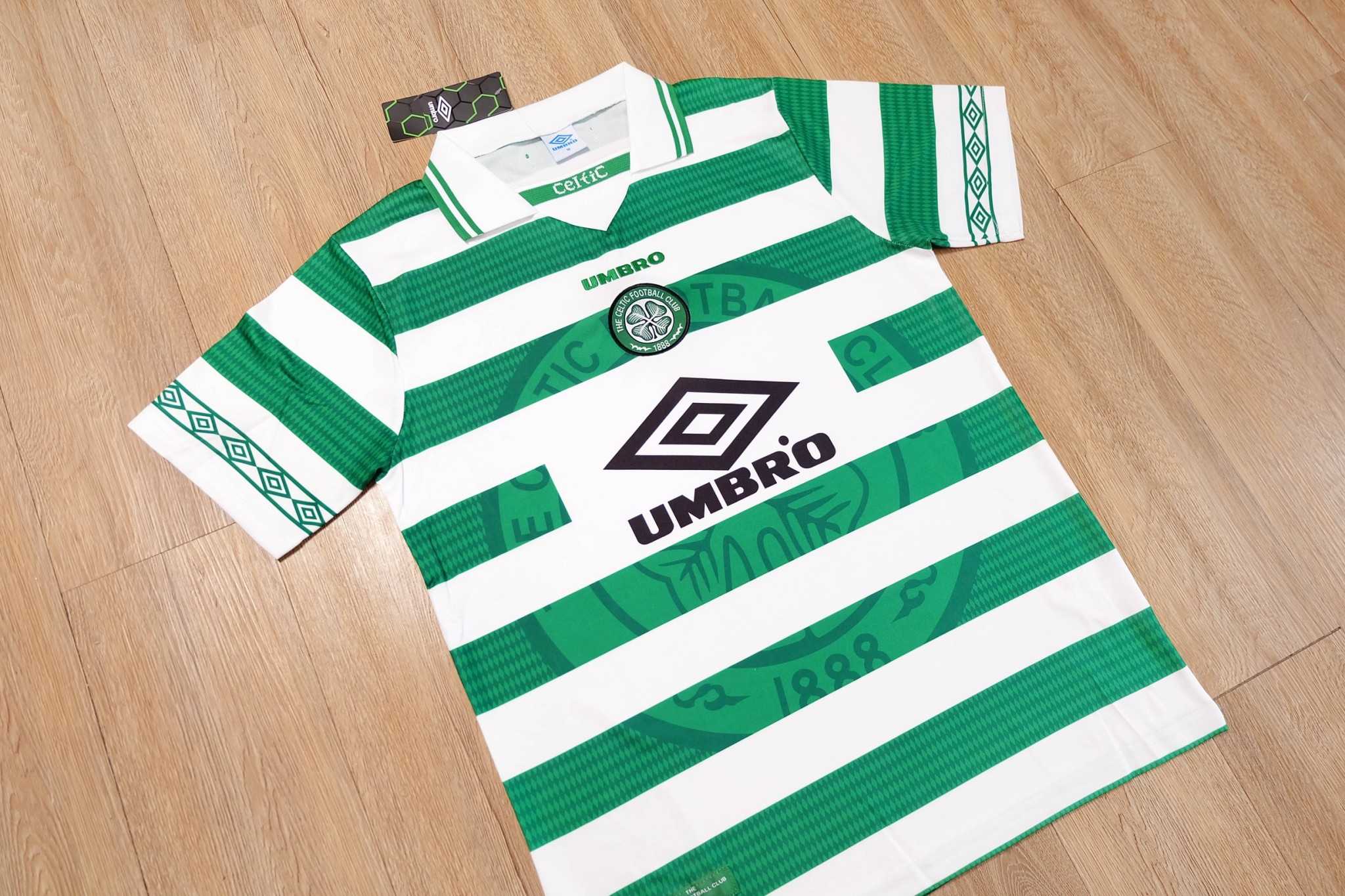 Celtic 1997/98 Home Vintage Jersey เสื้อเซลติกย้อนยุค Umbro