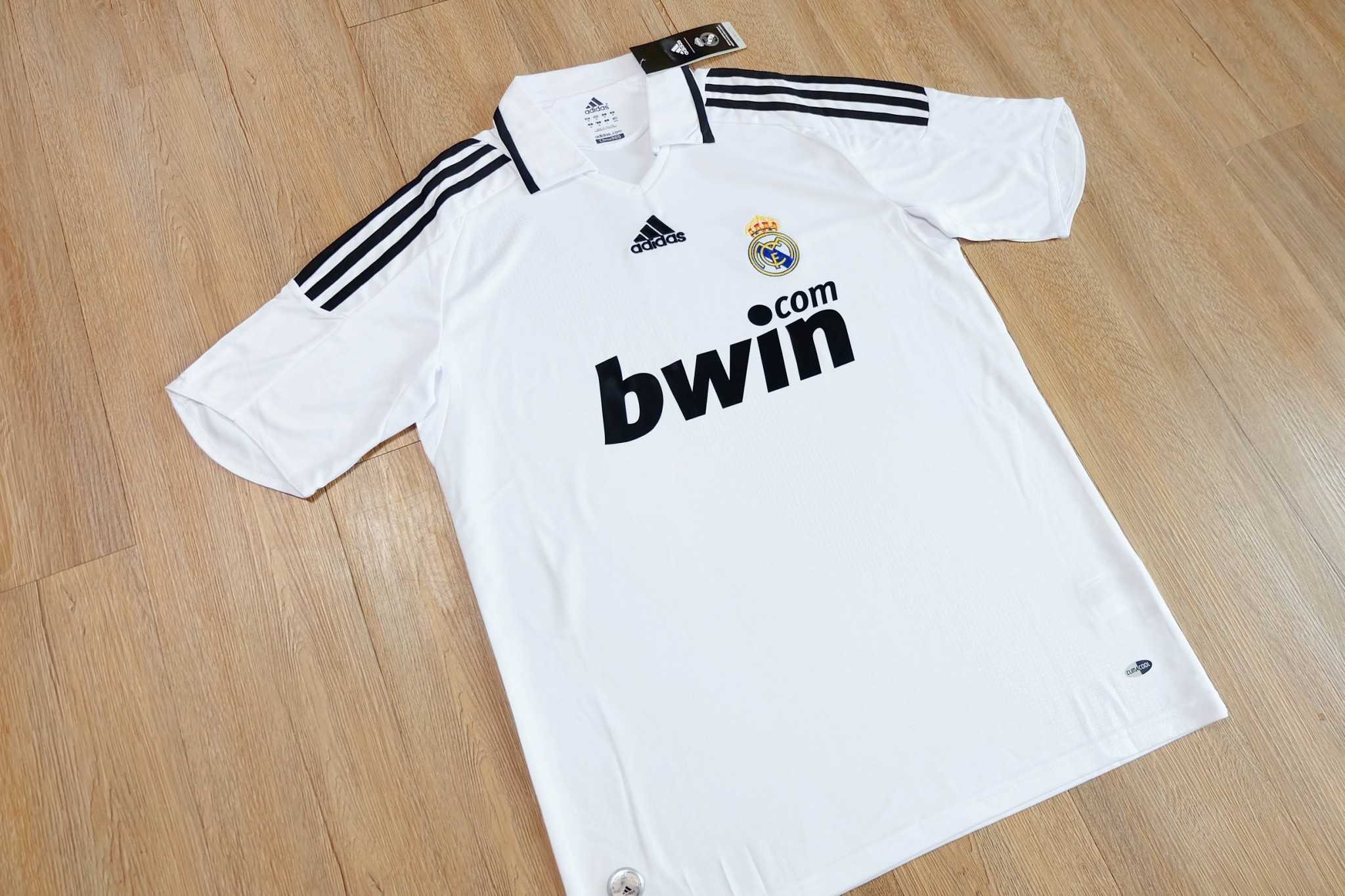Real Madrid 2007/08 Home Vintage Jersey เสื้อเรอัล มาดริด Bwin