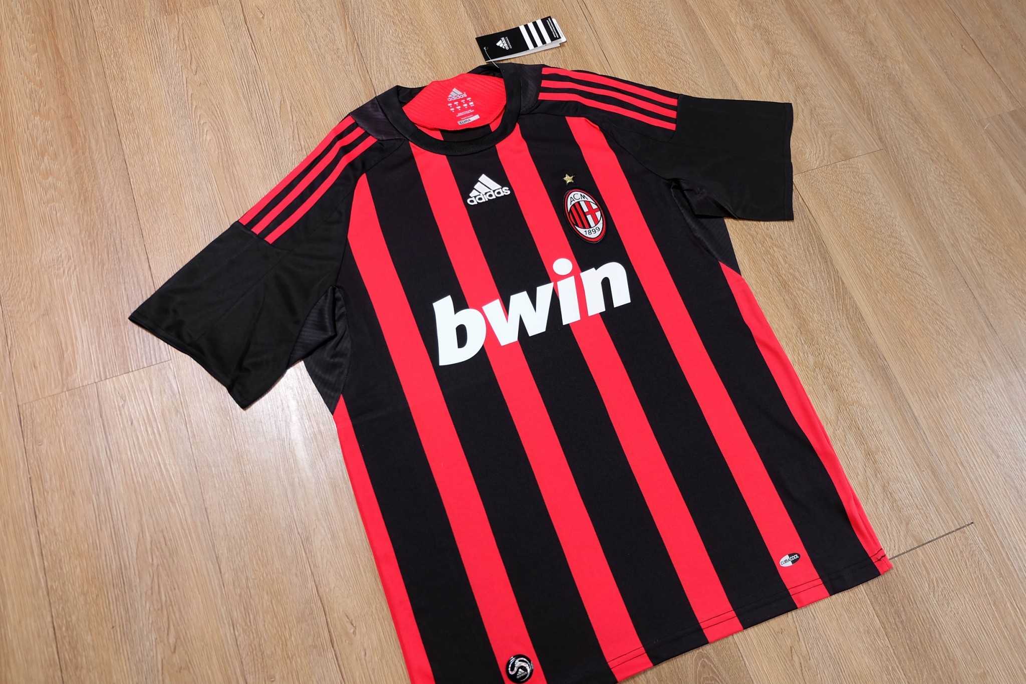 Ac Milan 2008/09 Home Vintage Jersey เสื้อเอซี มิลาน ย้อนยุค Bwin