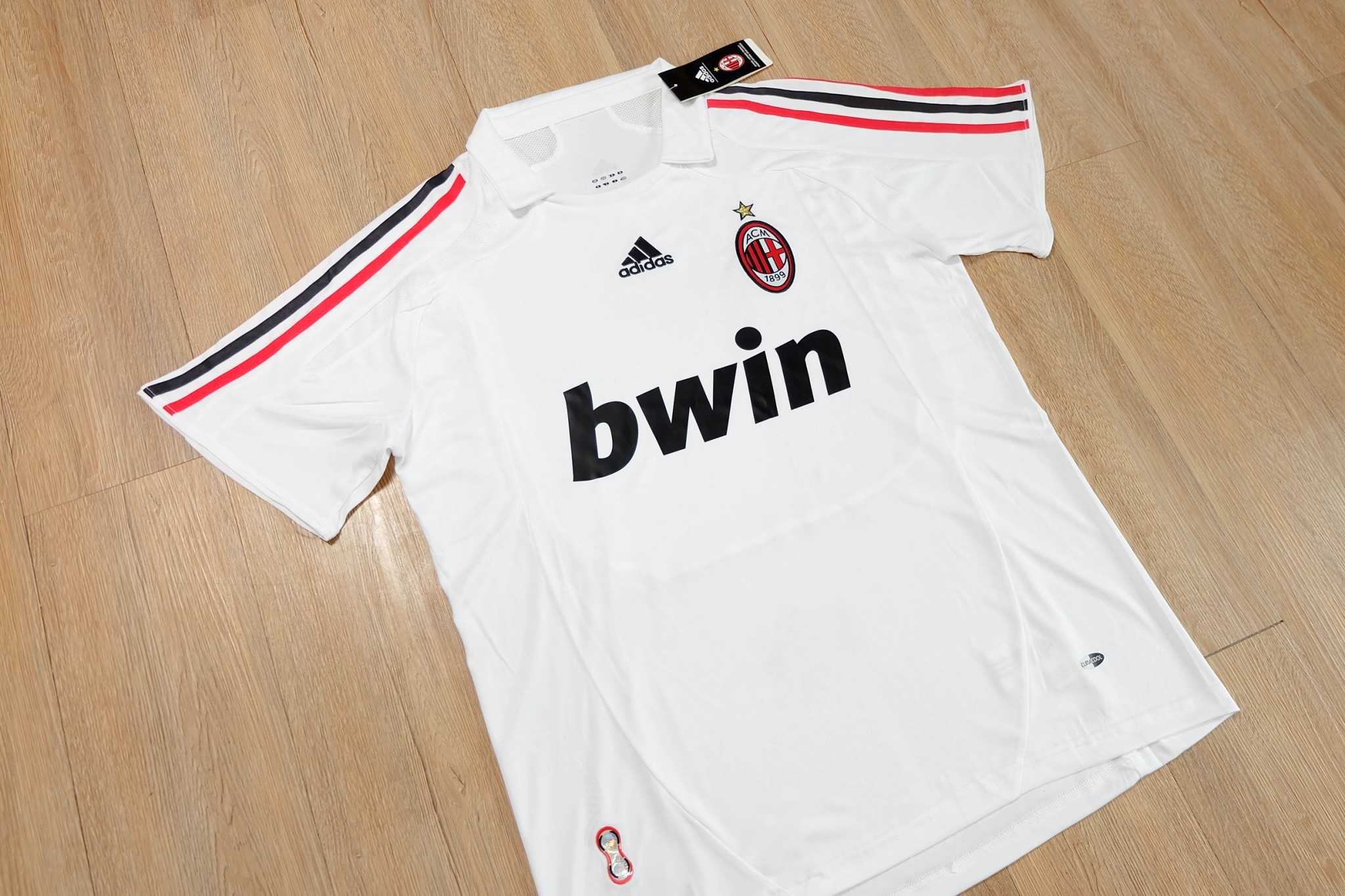 Ac Milan 2007/08 Away Jersey เสื้อเอซีมิลานย้อนยุค bwin