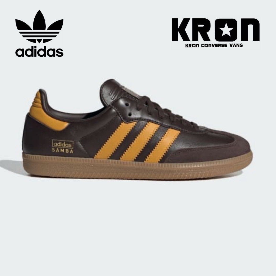 Adidas Samba OG Shadow Olive Perloved Yellow