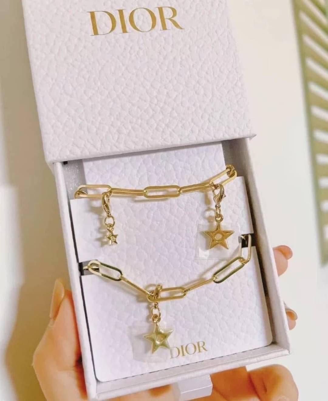 Dior Gold Phone Charm 