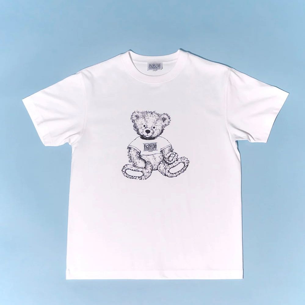 /พร้อมส่ง/ Marithe Doodle Bear Tee