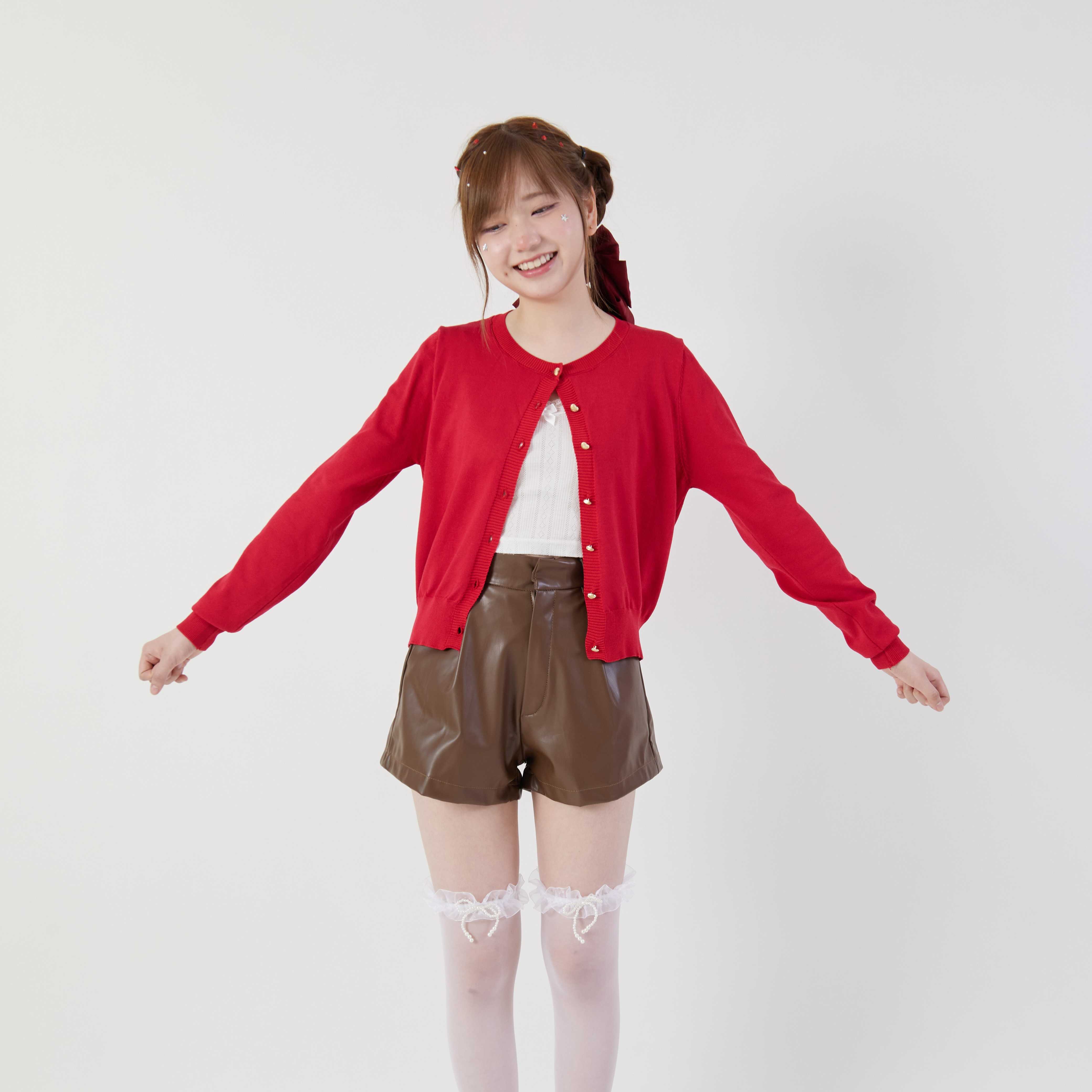 Bemingtop543 - Mini Heart Cardigan
