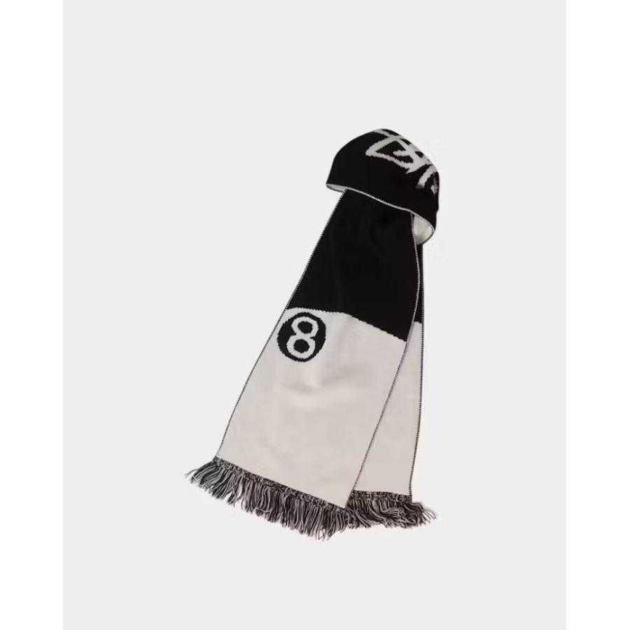(สินค้าPREORDER15-20Days) ผ้าพันคอ STUSSY 8Ball Jacquard Scarf 