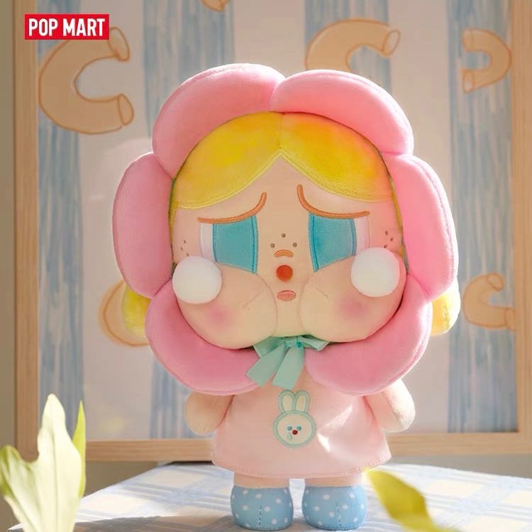 popmart : crybaby sad club-plush doll🌸💗 (ส่งฟรี)