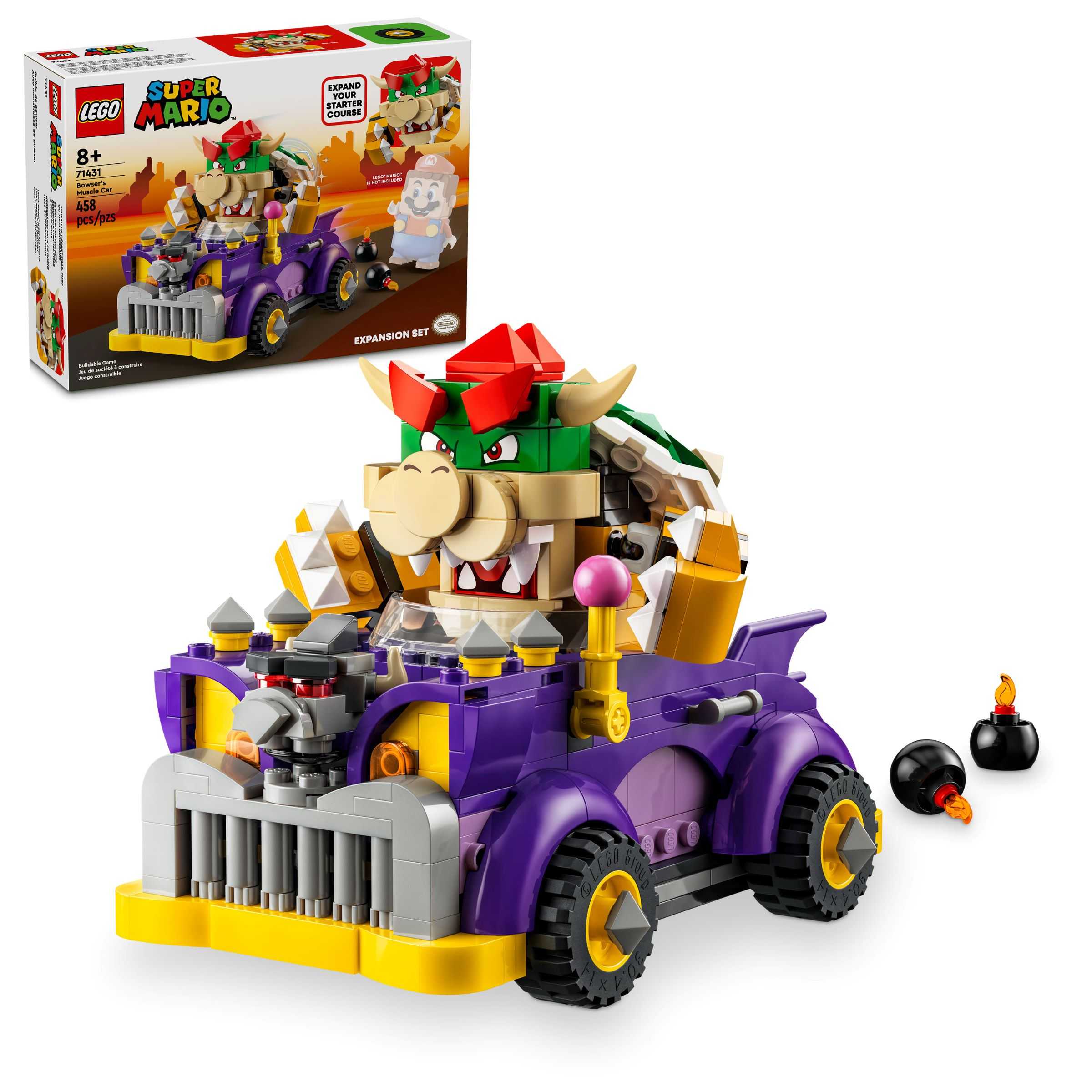 71431 Bowser’s Muscle Car Expansion Set