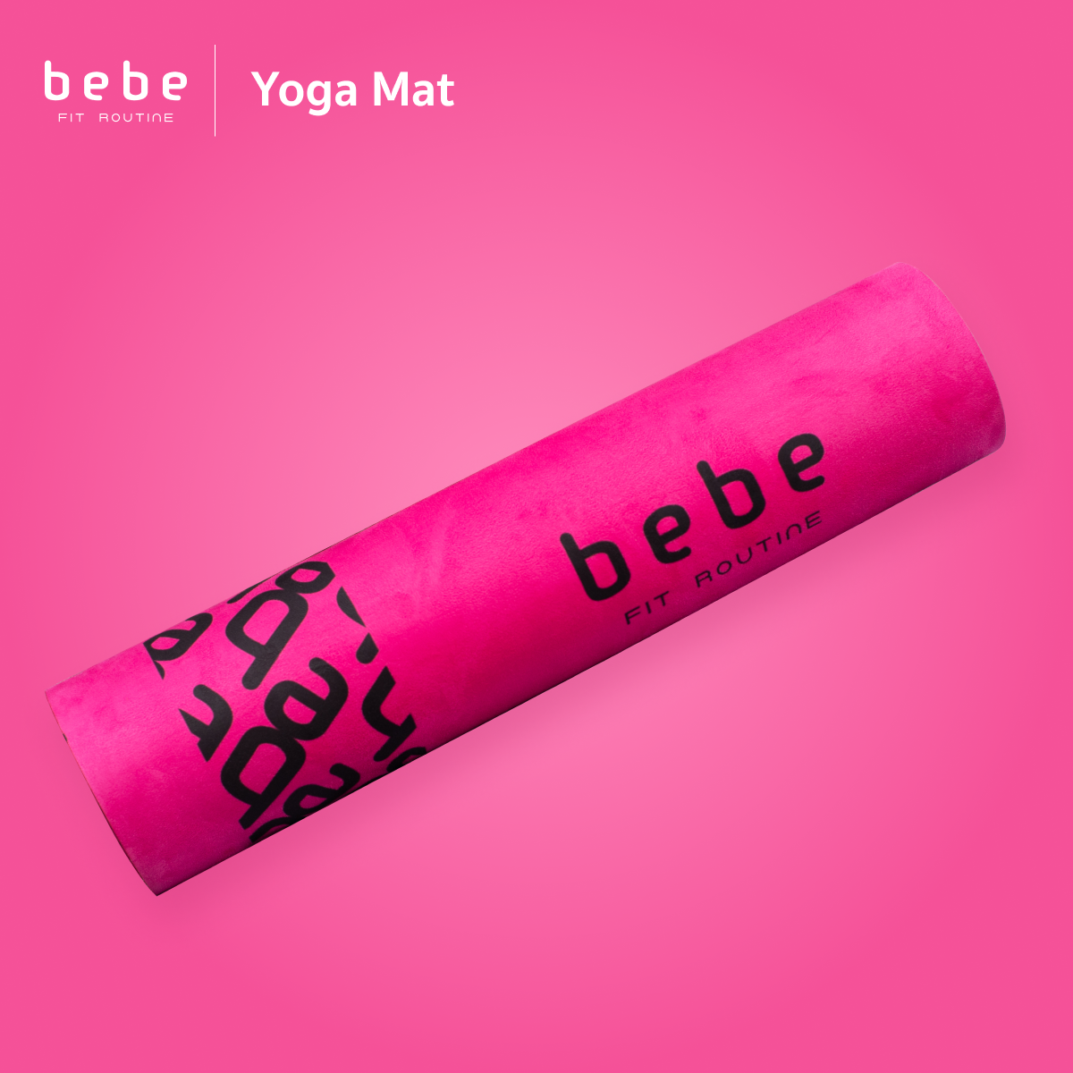 bebe Fit Routine Yoga Mat เสื่อโยคะสำหรับออกกำลังกาย