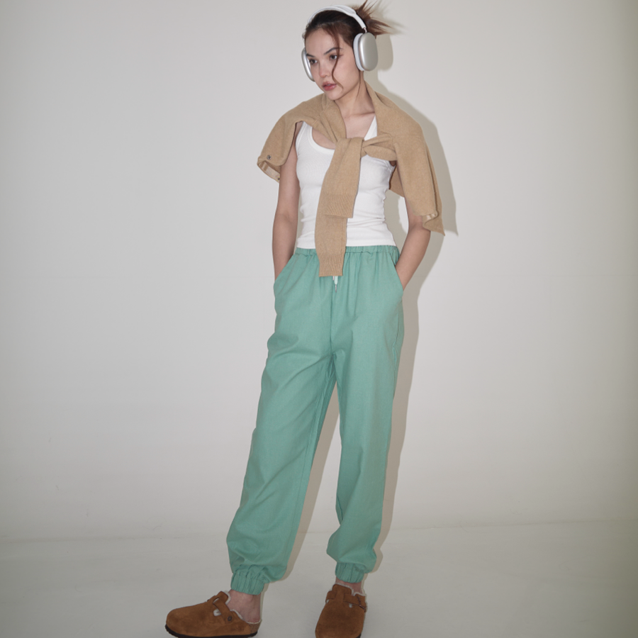 LINEN COZY JOGGER #9955