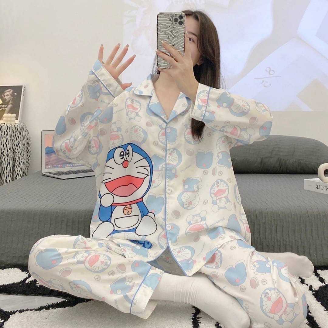 Doreamon งานไหมอิตาลี่พรีเมี่ยม