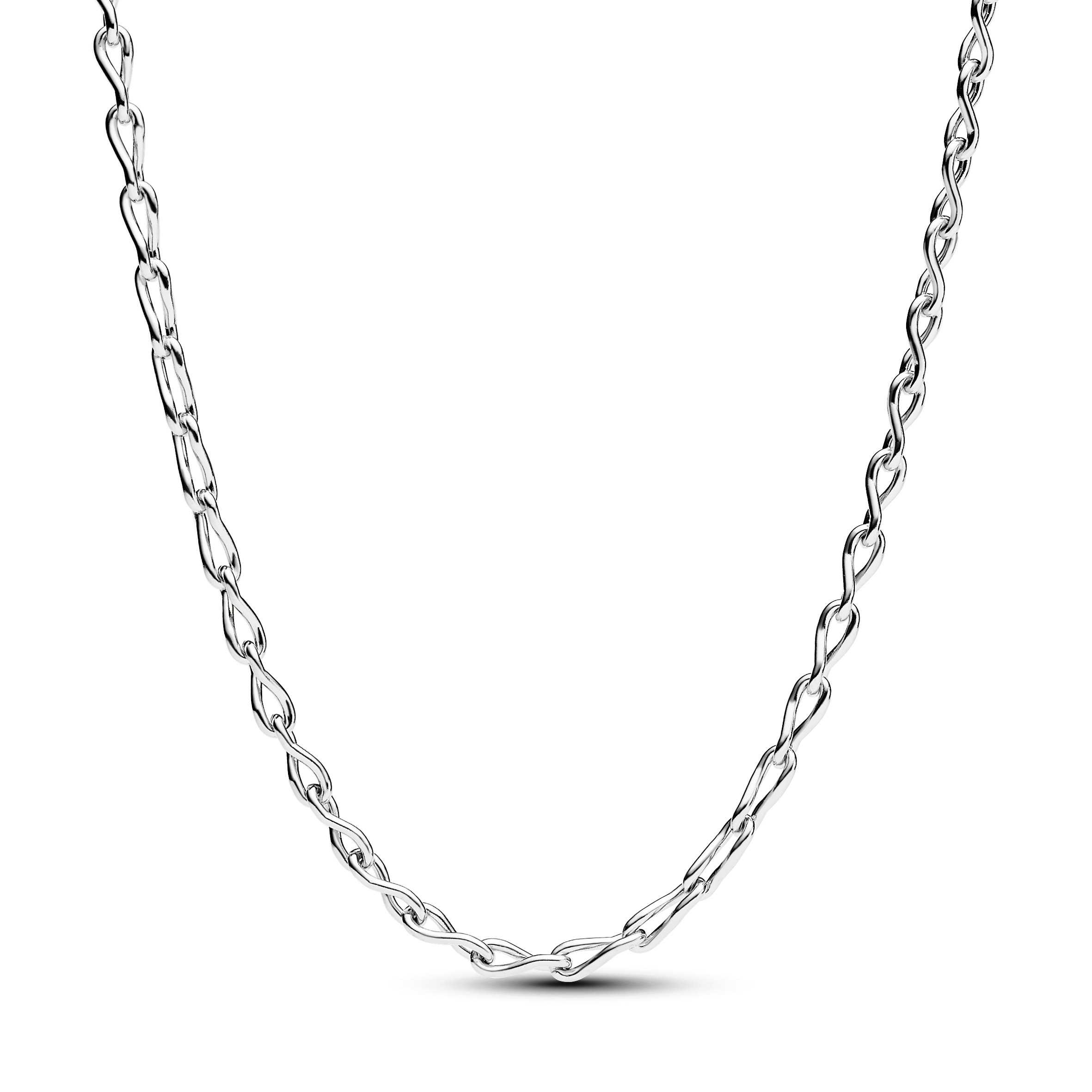 MOMENTS- INFINITE LOVE Infinity silver Chain Necklace
