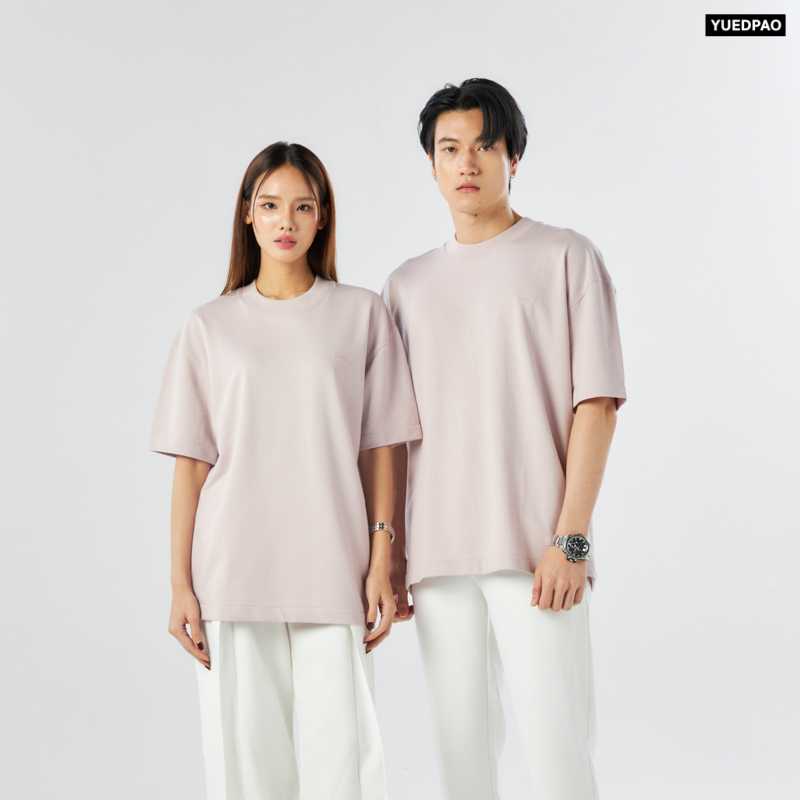 Yuedpao เสื้อยืด Feather Comfort Oversized สี Milky pink