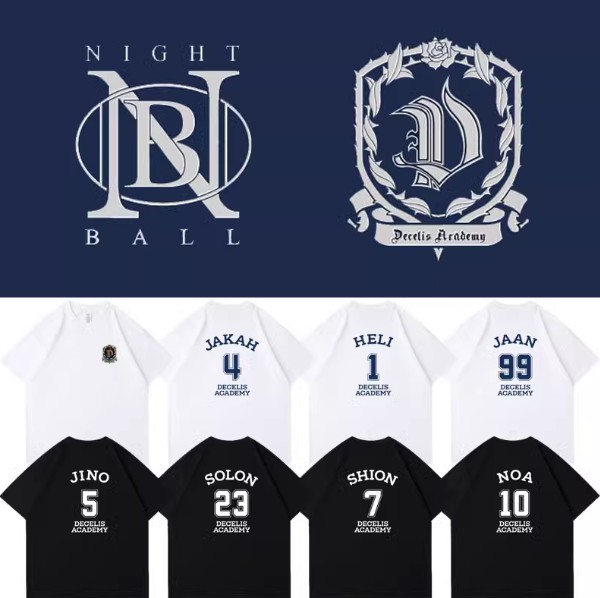 Pre-Order | เสื้อยืด ENHYPEN : NIGHT BALL