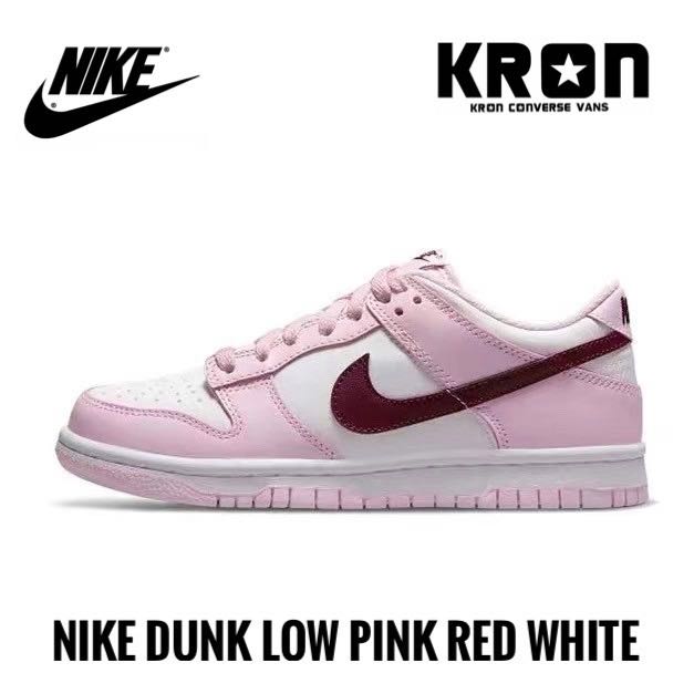 Nike Dunk Low Pink Red White