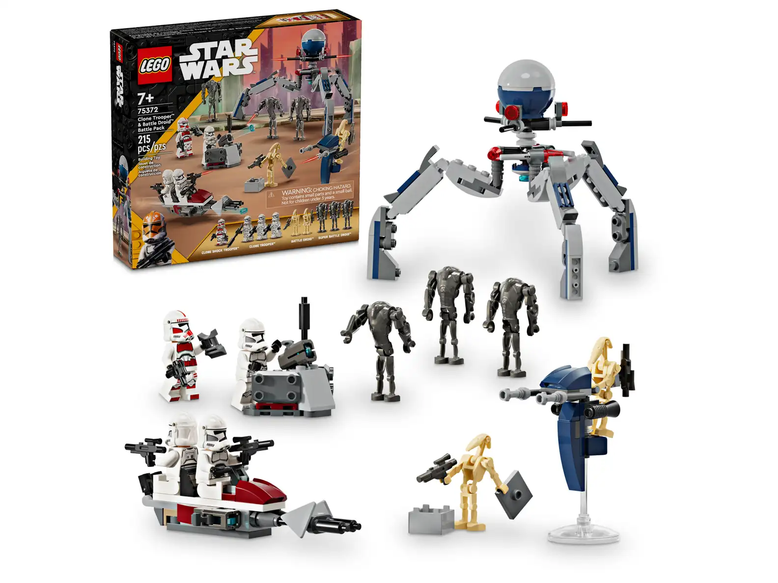 LEGO 75372 Clone Trooper™ & Battle Droi.. (สินค้าซื้อแล้วไม่รับเปลี่ยนคืน)