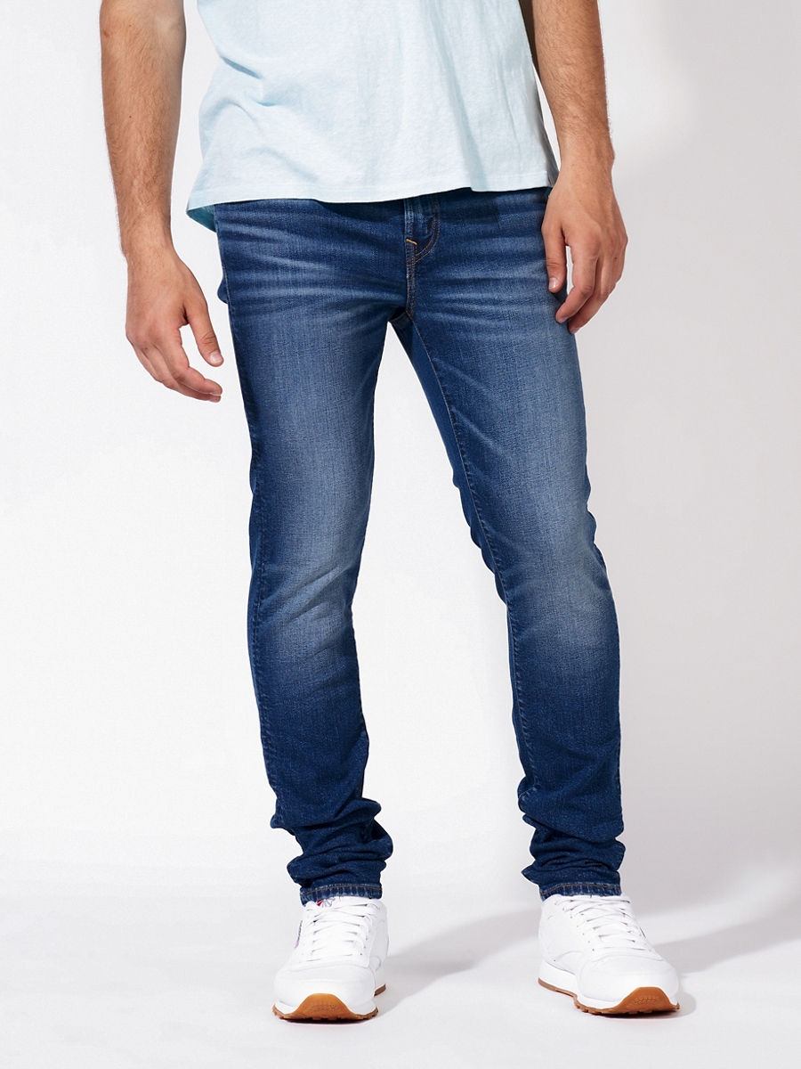 กางเกงยีนส์ ผู้ชาย INTL EXCLUSIVE DARK CLEAN SKINNY FIT ( 011-6234-936 )