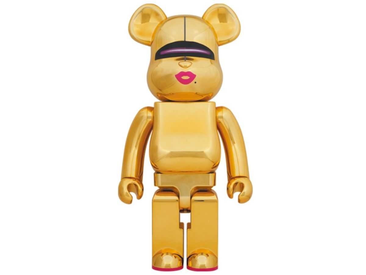 Be@rbrick Sorayama 2g Gold 1000%