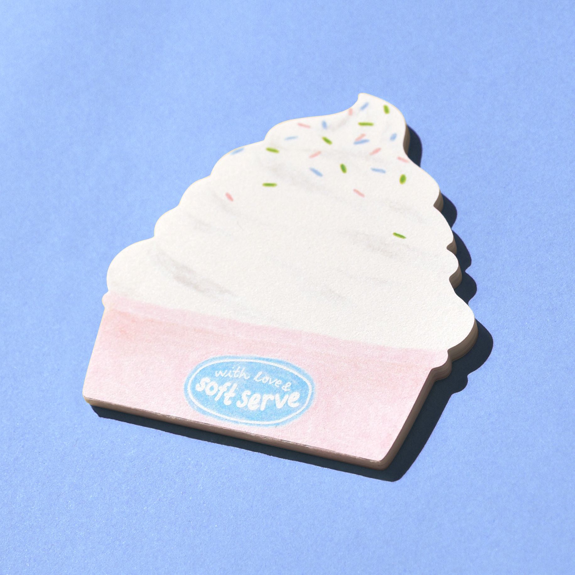 Sweet Soft Serve Notepad