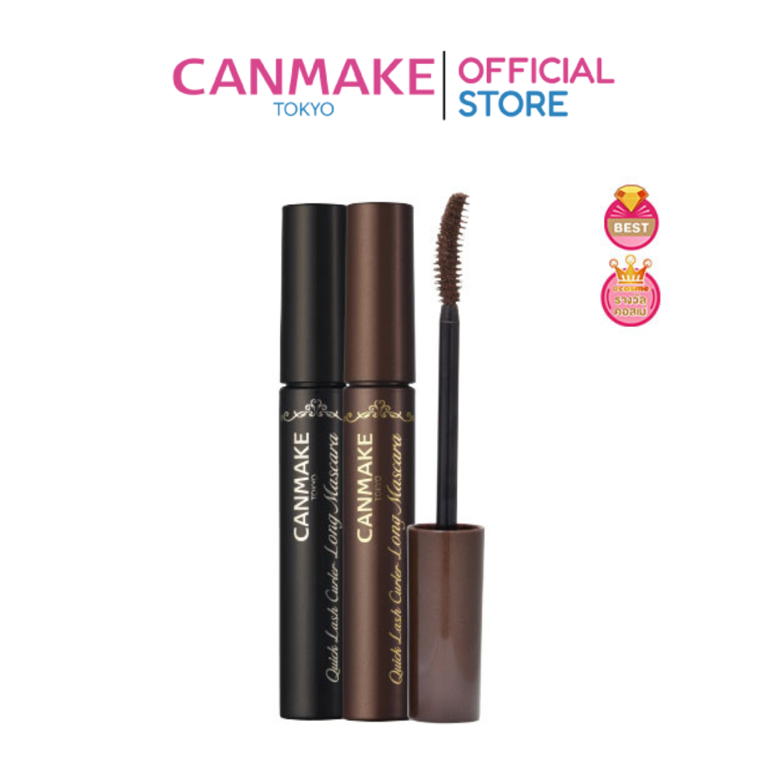Canmake Off - Surun Mascara มาสคาร่าเนื้อฟิล์ม ล็อคขนตางอนยาวนาน
