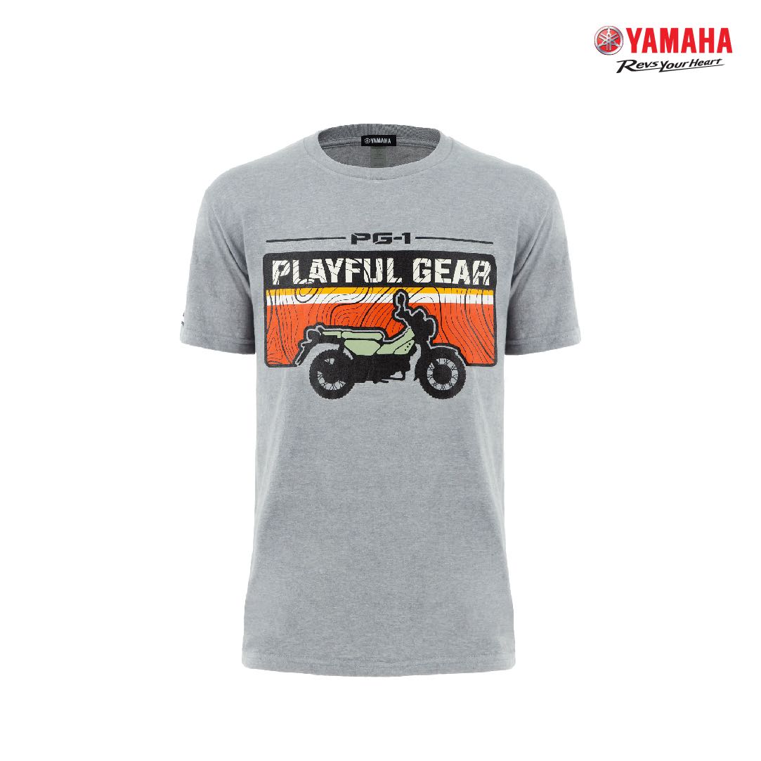 เสื้อยืดลาย PLAYFUL GEAR (สีเทา)