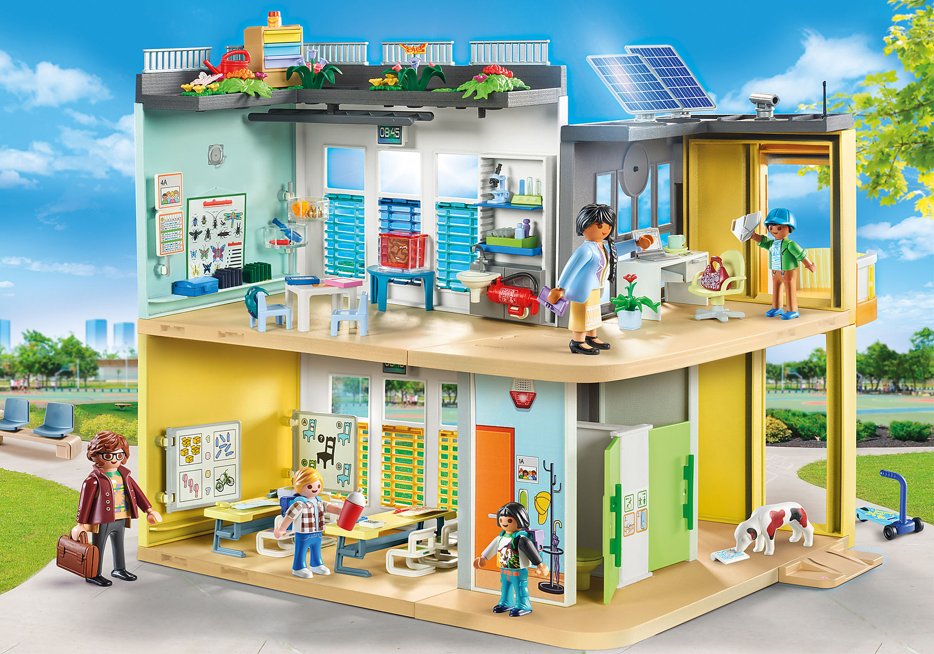 Playmobil 71327 School Large School โรงเรียน อาคารเรียนใหญ่