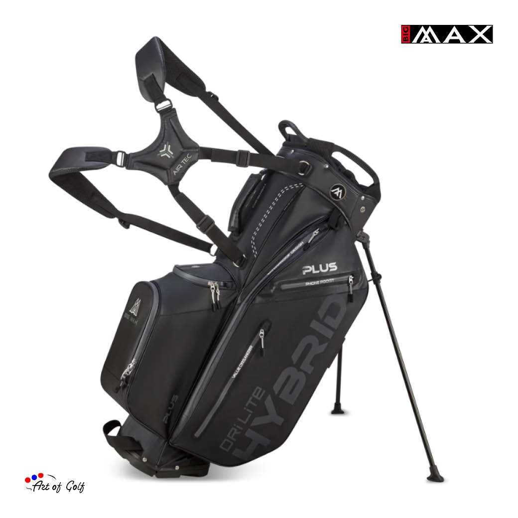 ถุงกอล์ฟ Big Max Dri Lite Hybrid Plus 2024 (Black) สินค้าใหม่ แท้ 100%