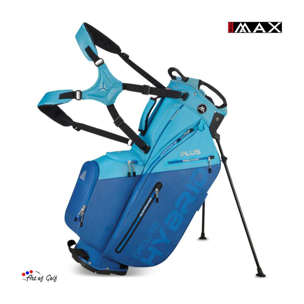 ถุงกอล์ฟ Big Max Dri Lite Hybrid Plus 2024 (Blue) สินค้าใหม่ แท้ 100%