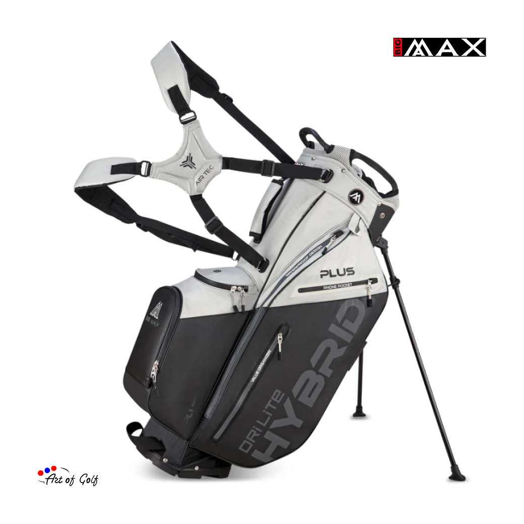 ถุงกอล์ฟ Big Max Dri Lite Hybrid Plus 2024 (Grey) สินค้าใหม่ แท้ 100%