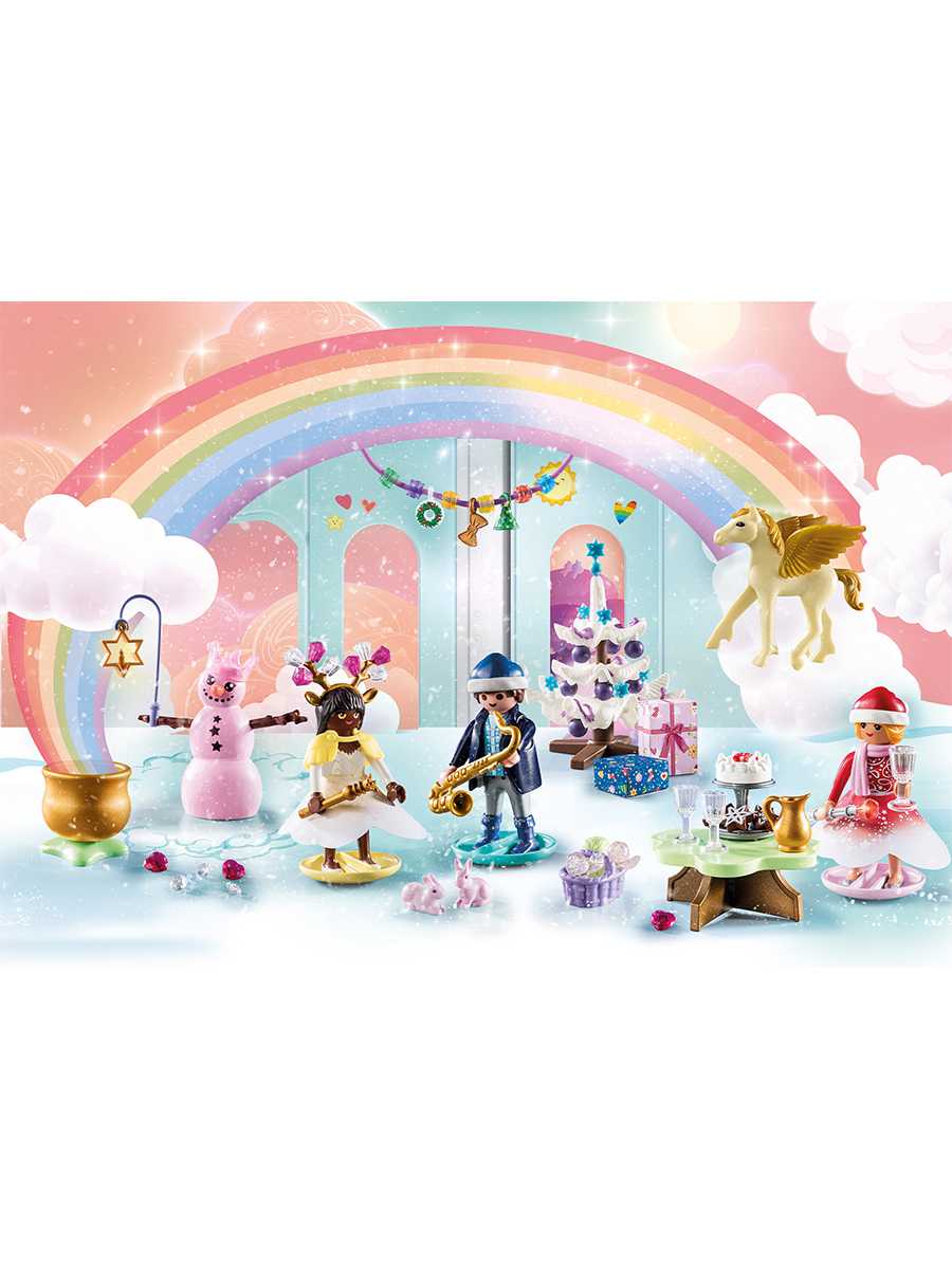 Playmobil 71348 Advent Calendar Christmas under the Rainbow แอดเว้นท์ คริสต์มาสใต้สายรุ้ง