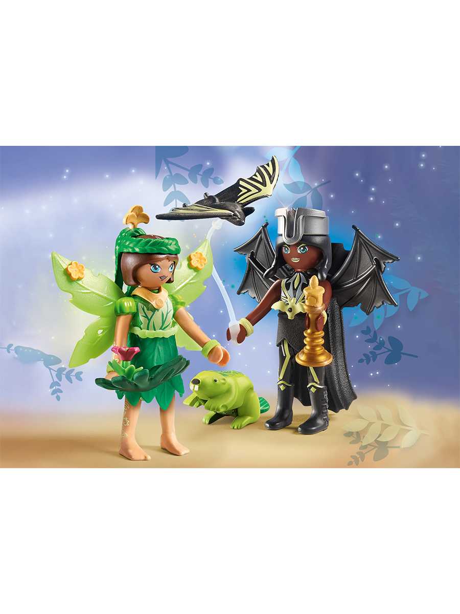 Playmobil 71350 อายูมา นางฟ้าแห่งป่าและนางฟ้าค้างคาวกับสัตว์วิญญาณ