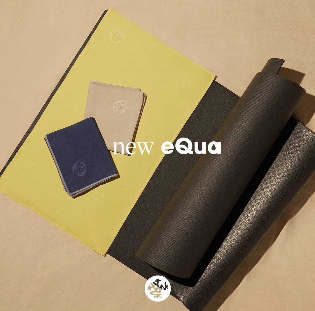 Manduka ผ้าปูทับเสื่อโยคะ Manduka รุ่น eQua® Hand Yoga Towel